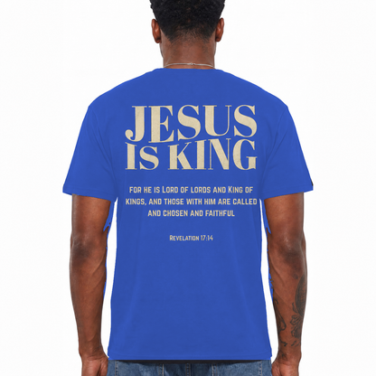 Jesus Is King Shirt Christian Bible Verse Graphic Tee Faith Gift For Men And Women