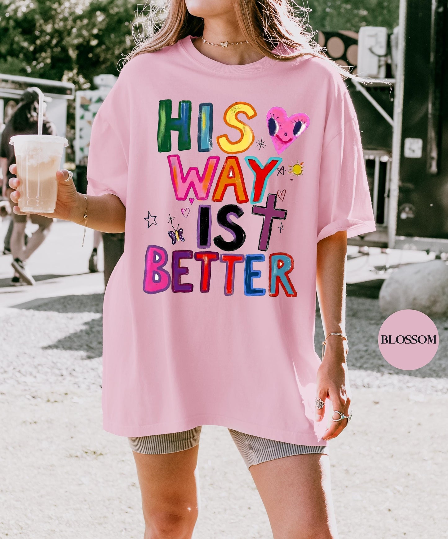 His Way Is Better Comfort Colors® Shirt | Christian Christianity Faith Shirt | Religious Apparel God Jesus Y2K Tee Shirt