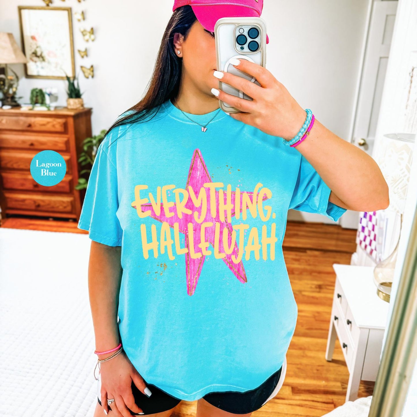 Everything Hallelujah Comfort Colors® Shirt | Hallelujah Tee Tshirt | Everything Hallelujah Faith Shirt | Christianity Jesus Tee Shirt