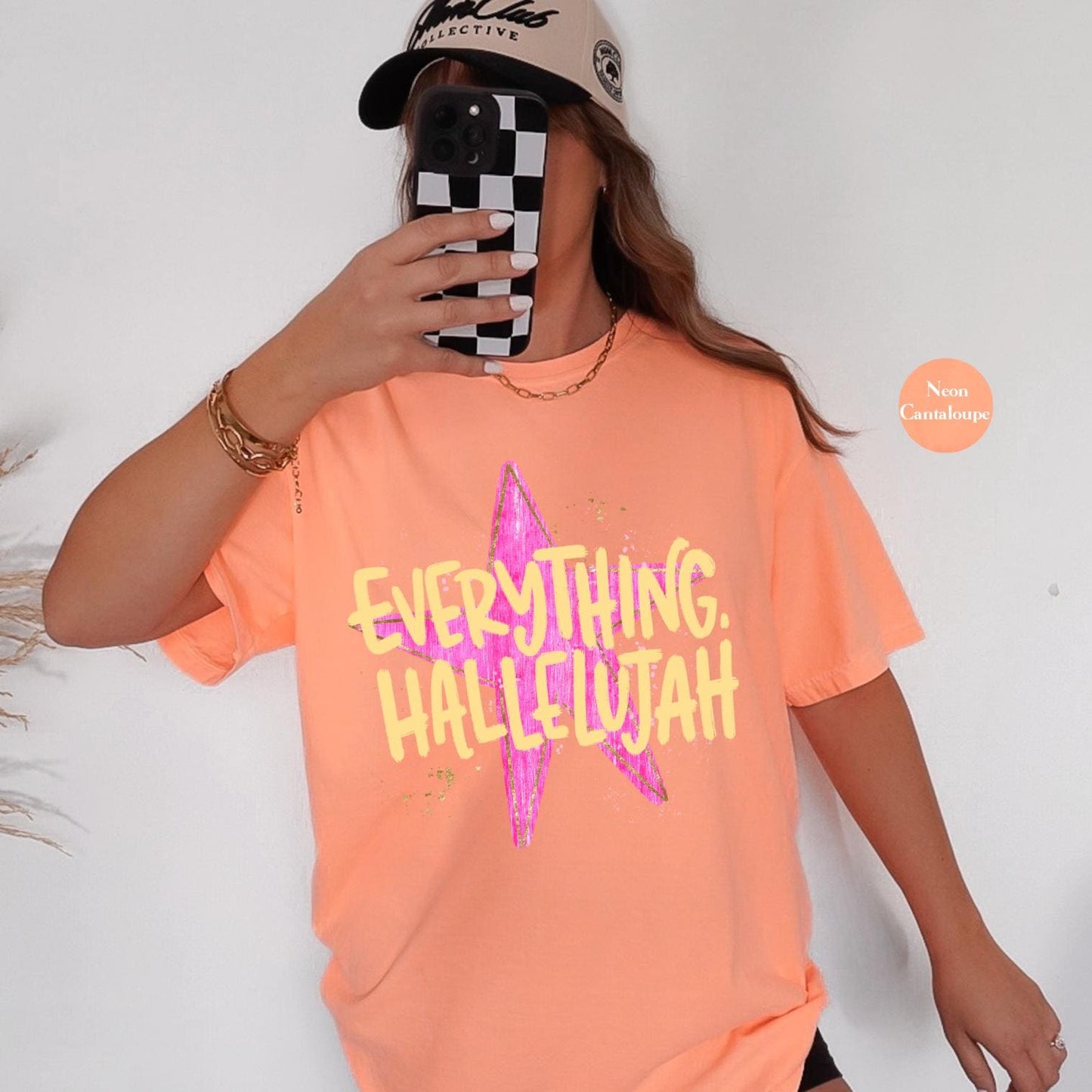 Everything Hallelujah Comfort Colors® Shirt | Hallelujah Tee Tshirt | Everything Hallelujah Faith Shirt | Christianity Jesus Tee Shirt