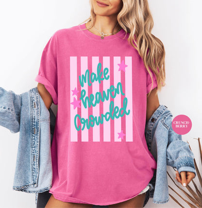 Make Heaven Crowded Comfort Colors® Shirt | Christian Faith Tshirt Shirt | Christianity Inspired Shirt | Church Shirt Tee | Godly Tee
