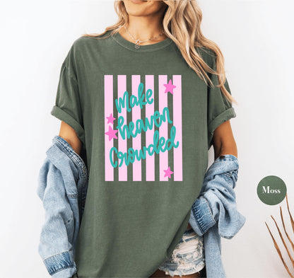 Make Heaven Crowded Comfort Colors® Shirt | Christian Faith Tshirt Shirt | Christianity Inspired Shirt | Church Shirt Tee | Godly Tee