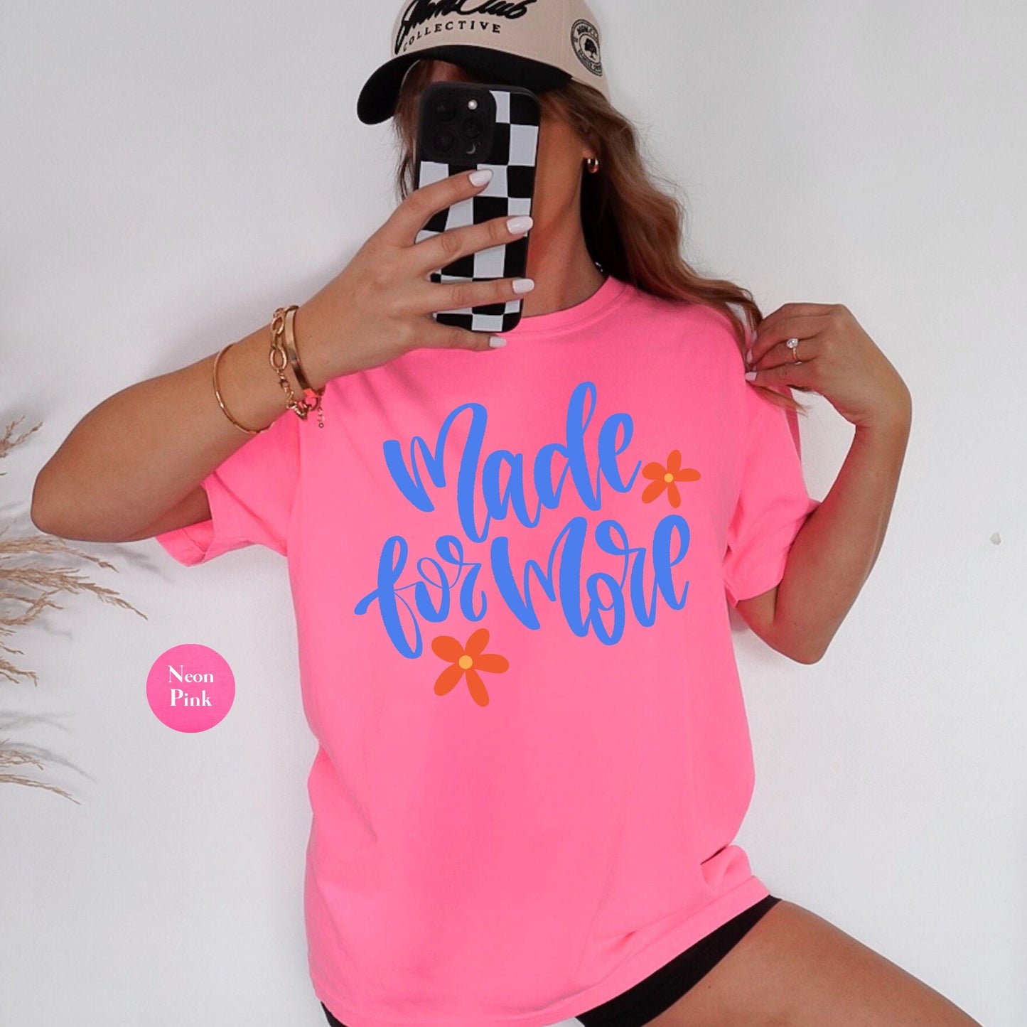 Made For More Comfort Colors® Shirt | Jesus Christian Faith TShirt | Christianity Godly Tee | Church Meeting Camp Shirt Tee