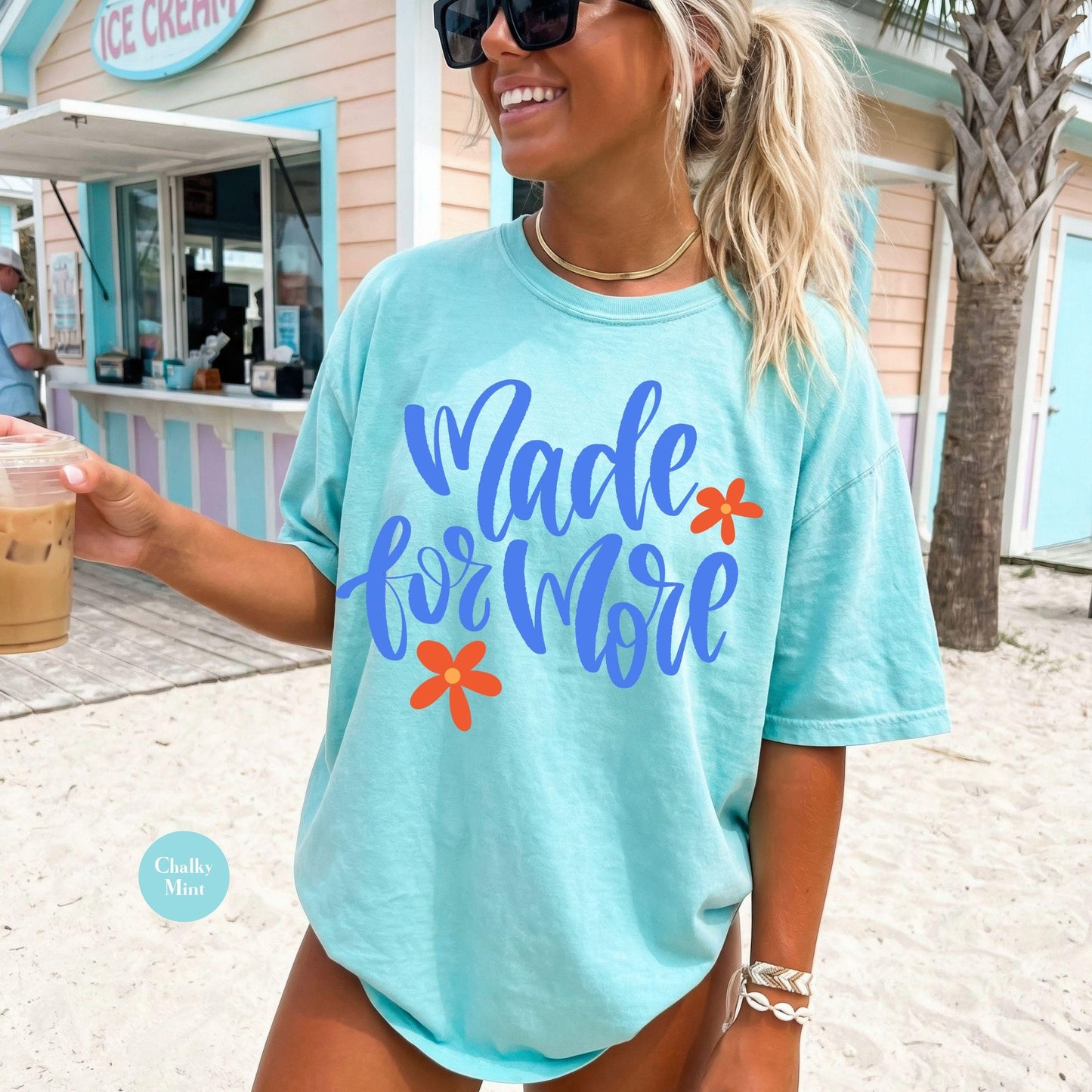 Made For More Comfort Colors® Shirt | Jesus Christian Faith TShirt | Christianity Godly Tee | Church Meeting Camp Shirt Tee