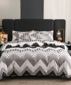 Arranged Microfiber Bedding Linen Sheets Sets For Queen Size