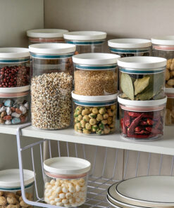 Alternative view of Kitchen Storage Box Transparent Food Canister