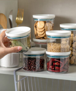 Kitchen Storage Box Transparent Food Canister