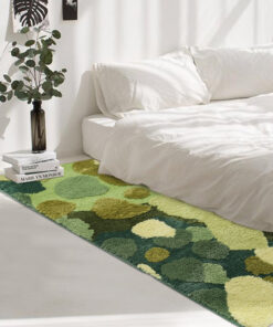 3d Stereo Moss Area Rug For Living Room