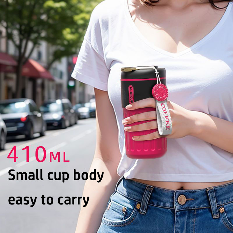 410ml Smart 316 Stainless Steel Thermos Cup LED Temperature Display Insulation Tumbler - Image 4