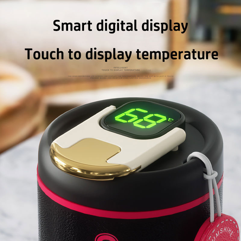 410ml Smart 316 Stainless Steel Thermos Cup LED Temperature Display Insulation Tumbler - Image 5