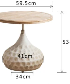 Alternative view of American Retro Small Round Coffee Table