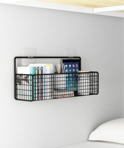 Black Wall Mounted Shelf Rack Home Accessories