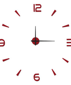 Alternative view of Creative Luminous Silent Stereo Acrylic Wall Clock