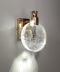Modern Crystal Wall Lamp Led Lighting Luxury Glass