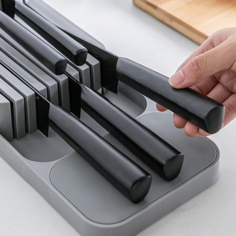 Cutlery Storage Tray Knife Block Holder - Image 3