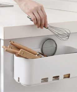 Alternative view of Multifunctional Kitchen Drawer Shelf Rack Wall-mounted No Punching