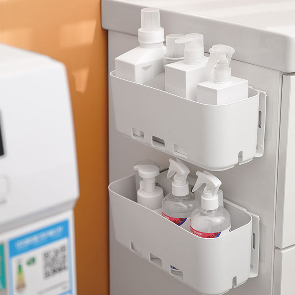 Multifunctional Kitchen Drawer Shelf Rack Wall-mounted No Punching - Image 4