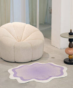 Alternative view of Nordic Girly Cloud Rug Chic Gradient