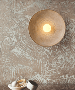 Alternative view of Retro Japanese Style Wall Circle Lamp