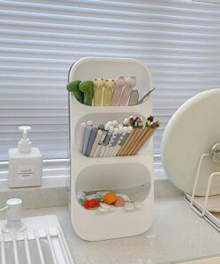 Kitchen Cutlery Storage Box Drain Rack Chopsticks Holder