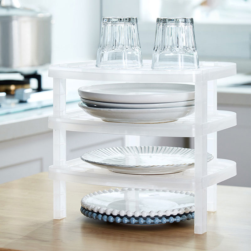 Kitchen Sink Desktop Cabinet Shelf Stackable Organizer - Image 3