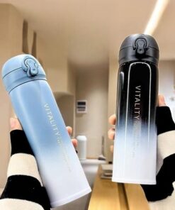 Alternative view of Korean Gradient Color Portable Stainless Steel Insulation Tumbler