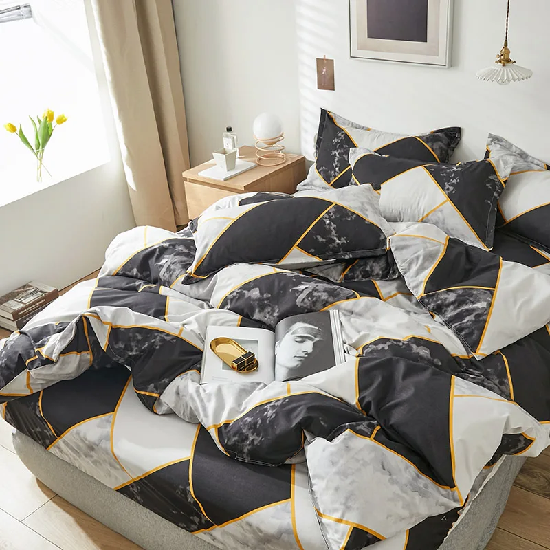 Kuup New Cartoon Bedding Set Luxury Soft Queen Size - Image 2