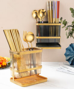 Light Luxury Double Layer Chopsticks Holder