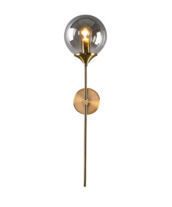 Alternative view of Modern Glass Wall Lamp Creative Golden Sconces Lighting