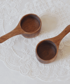 New Style Measuring Spoon Coffee Beans Small Wooden Spoon