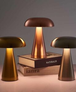 Alternative view of Nordic Led Gold Table Rechargeable Desktop Night Lights