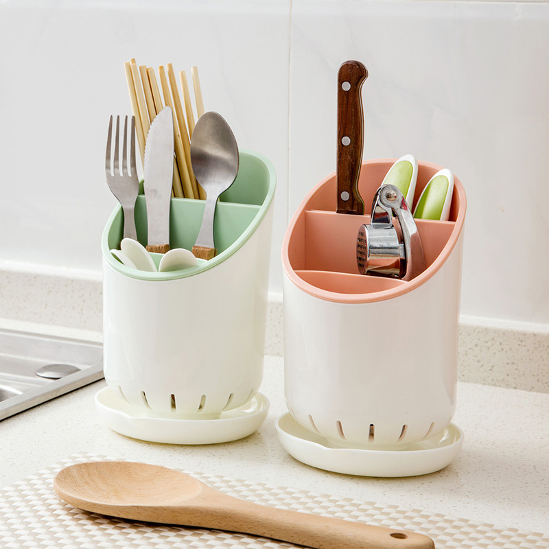 Plastic Chopstick Spoon Storage Rack - Image 2