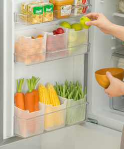 Alternative view of 3 PCS Refrigerator Storage Boxs Food Fresh Storage Box