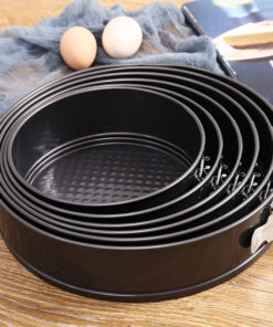 Round Mousse Honeycom Carbon Steel Cake Mold