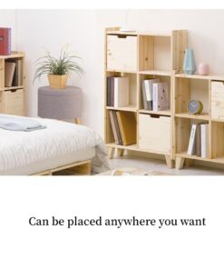 Alternative view of Modern Minimalist Square Placement Shelf