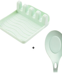 Alternative view of 2-Pack Multifunctional Cutlery Spoon Holder with Drip Pad