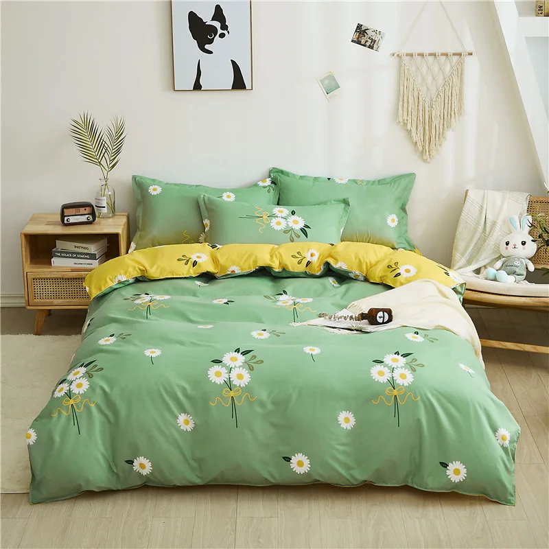 Cute Cartoon Print Duvet Cover 220x240 Lovely Pattern - Image 2