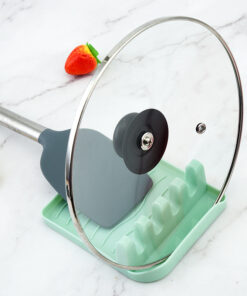 2-Pack Multifunctional Cutlery Spoon Holder with Drip Pad