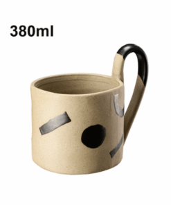 Alternative view of Japan Creative Geometric Coffee Cups With Big Handle