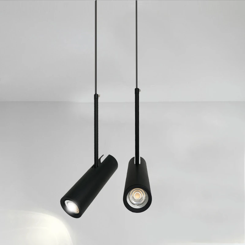 Nordic Minimalist Pendant Light Black Chandelier - Image 2