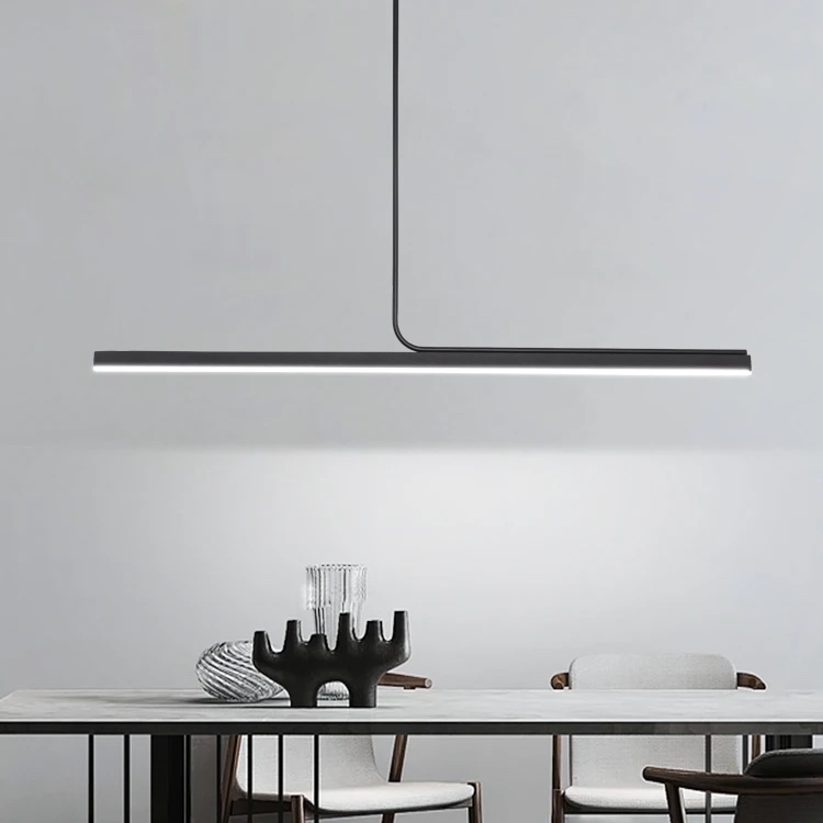 Modern Minimalist Lines Chandelier Light - Image 2