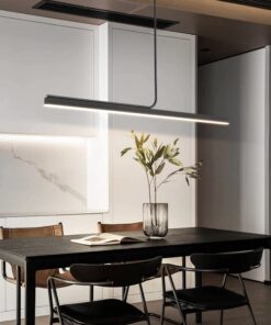 Modern Minimalist Lines Chandelier Light