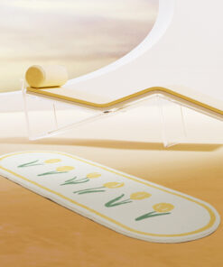 Alternative view of Cute Floral Fluffy Soft Bedroom Rugs