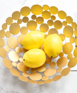 Alternative view of Simple Modern Metal Fruit Basket Creative Vegetable Tray