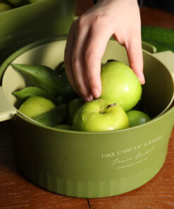 Double Layer Filter Washing Vegetable Fruit Drainage Basket