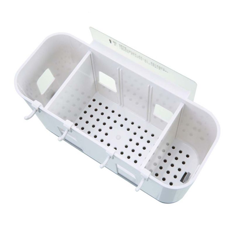 Wall Mounted Cutlery Drainer Rack with Drip Tray - Image 5