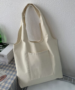 Women Canvas Shopping Bag Ladies Reusable Eco Bags