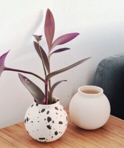 Alternative view of Minimalist Vase, Ceramic Flower Pot, Modern Home Decor