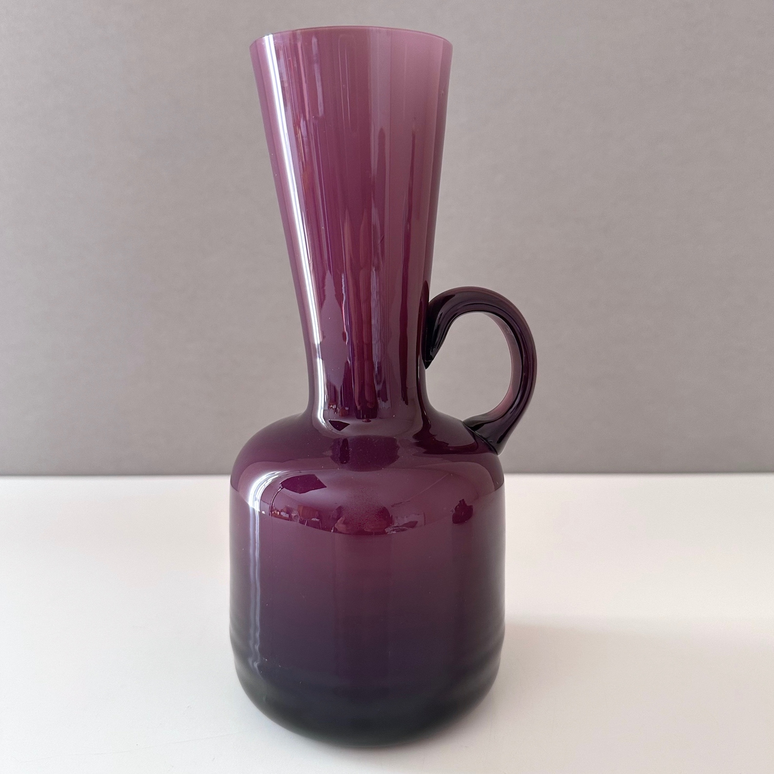 Friedrich Glas Vases Pop Art Glass Vase Violet - Image 2