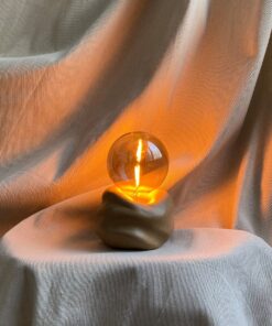 Alternative view of Concrete Table Lamp Room Decoration Concrete Decor